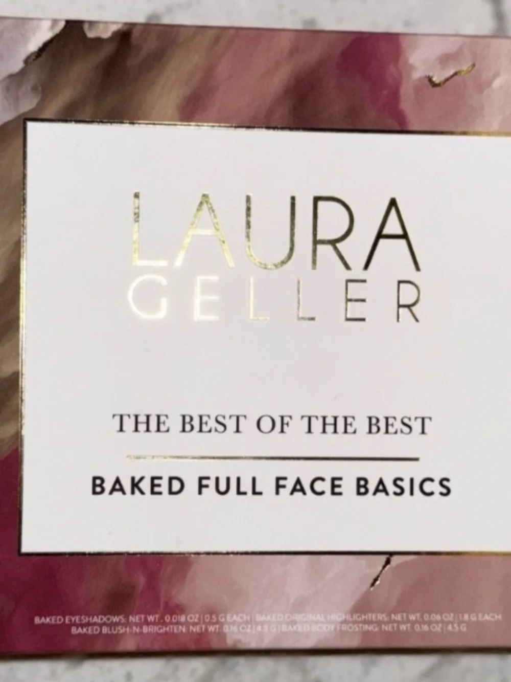 Laura Geller New York - The Best Of The Best - Baked Full Face Basics New in Box
